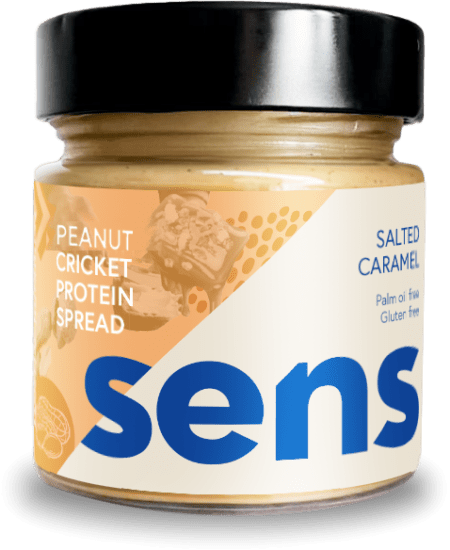 Beurre de cacahuète protéines de criquets - Goût Caramel salé
