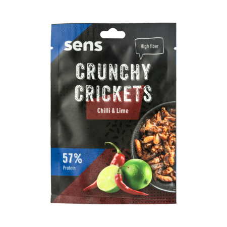 Criquets entiers croustillants - 16g