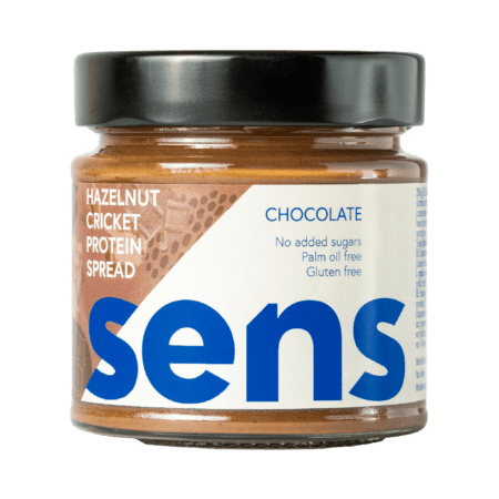 Crème noisette au chocolat avec protéine de criquet (200g)