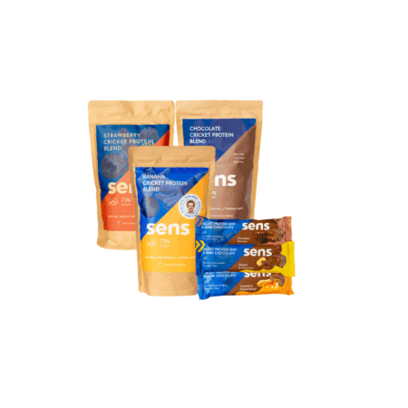 Pack sèche - Kriket Cut -3 KG en 1 mois grâce aux insectes